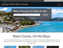 Tablet Screenshot of listingnorthbayhomes.com